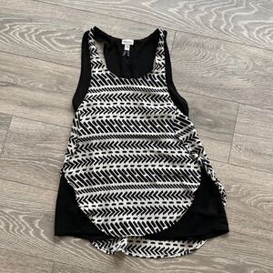 Fun Racer Back Layered Tank Top